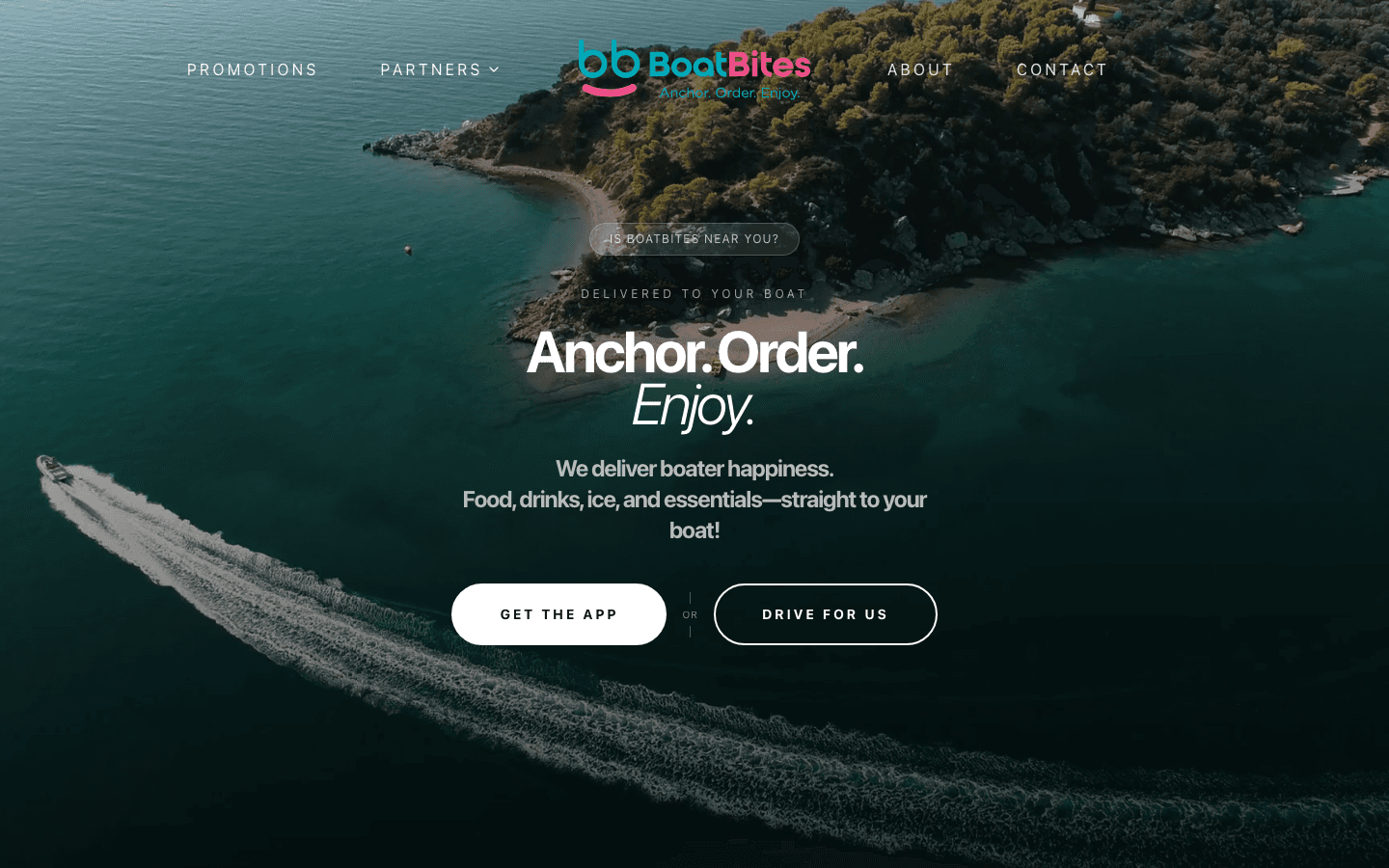 BoatBites — Marine delivery marketplace